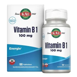 Vitamina B1 Tiamina 100 mg compresse, 100 pz