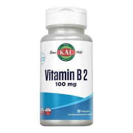 Compresse di vitamina B2 riboflavina 100 mg, 60 pezzi