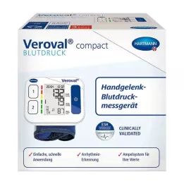 VEROVAL Misuratore di pressione sanguigna da polso compatto, 1 pz