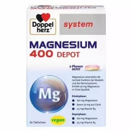 DOPPELHERZ Compresse del sistema Magnesium 400 Depot, 60 pz