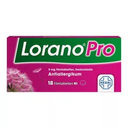 LORANOPRO Compresse rivestite con film da 5 mg, 18 pz
