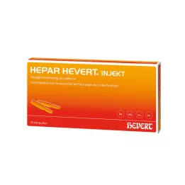 HEPAR HEVERT Inject Ampoule, 10 pz