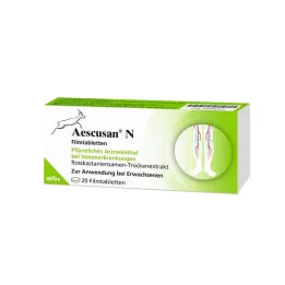 AESCUSAN N compresse rivestite con film, 20 pz