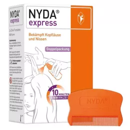 NYDA soluzione pompa express, 2X50 ml