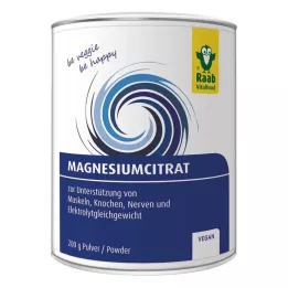 Polvere di citrato di magnesio, 200 g