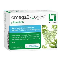 Capsule vegetali OMEGA3-Loges, 120 pz