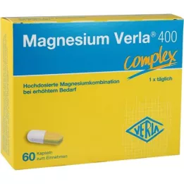 Magnesio Verla 400 capsule, 60 pz