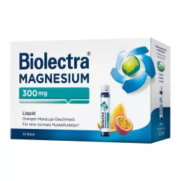 BIOLECTRA Magnesio 300 mg Liquido, 14 pz