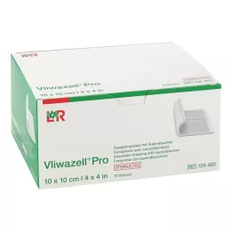 VLIWAZELL Compressa super assorbente Pro sterile 10x10 cm, 10 pz