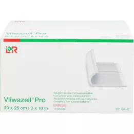 VLIWAZELL Compressa super assorbente Pro sterile 20x25 cm, 10 pz