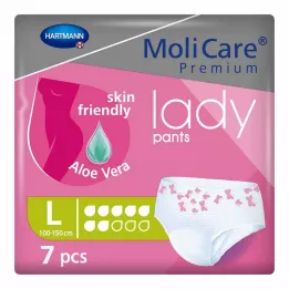 MOLICARE Premium Lady Pants 7 Drops L, 7 pz