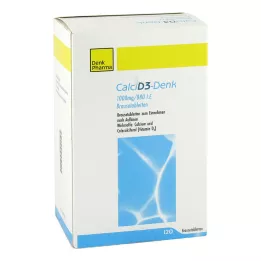 CALCI D3-Denk 1.000 mg/880 I.E. compresse effervescenti, 120 pz