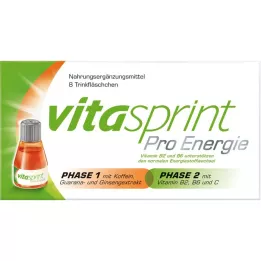 VITASPRINT Pro Energy Drink bottiglie, 8 pezzi