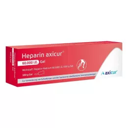 HEPARIN AXICUR Gel da 60.000 UI, 100 g