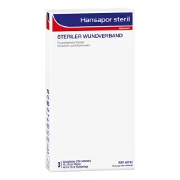 Medicazione sterile Hansapor 10x20 cm (3 pezzi)