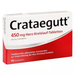 CRATAEGUTT 450 mg di compresse cardiovascolari, 50 pz