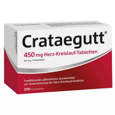 CRATAEGUTT Compresse cardiovascolari da 450 mg, 200 pz CRATAEGUTT Compresse cardiovascolari da 450 mg, 200 pz
