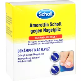 AMOROLFIN Scholl contro il set di trattamento dei funghi, 2,5 ml