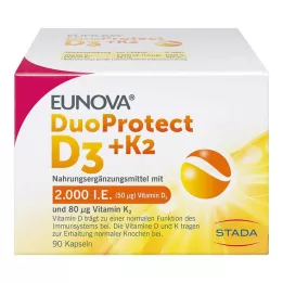 EUNOVA DuoProtect D3+K2 2000 UI/80 μg capsule, 90 pz