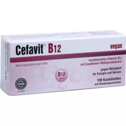 CEFAVIT B12 compresse da masticare, 100 pz