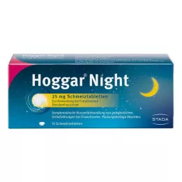 HOGGAR Notte 25 mg compresse orodispersibili, 10 pz