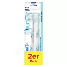 MERIDOL Spazzolino da denti delicato confezione doppia, 2 pezzi