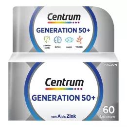CENTRUM Tablet di generazione 50+, 60 pezzi