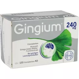 GINGIUM 240 mg compresse con pellicola, 120 pz
