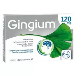 GINGIUM Compresse rivestite con film da 120 mg, 30 pz