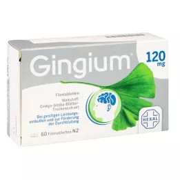 GINGIUM 120 mg compresse con pellicola, 60 pz
