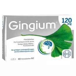 GINGIUM Compresse rivestite con film da 120 mg, 60 pz