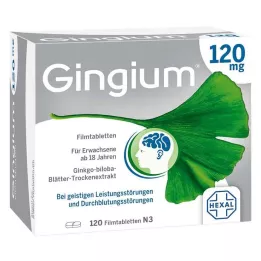 GINGIUM Compresse rivestite con film da 120 mg, 120 pz