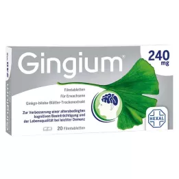 GINGIUM Compresse rivestite con film da 240 mg, 20 pz