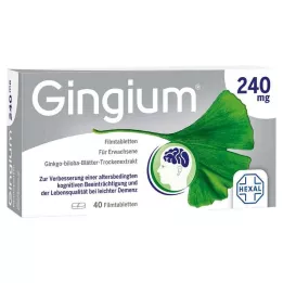 GINGIUM Compresse rivestite con film da 240 mg, 40 pz