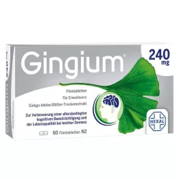 GINGIUM Compresse rivestite con film da 240 mg, 60 pz