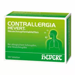 CONTRALLERGIA Hevert compresse per la febbre da fieno, 100 pz