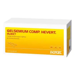 Gelsemium comp.Hevert injekt fiale, 100X2 ml