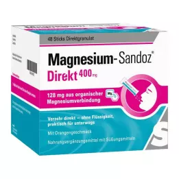 MAGNESIUM SANDOZ Direkt 400 mg Sticks, 48 pezzi