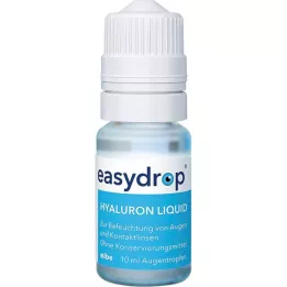 easyDrop HyAluron Liquid Eye Drops, 10 ml