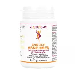 PLANTOCAPS Finalmente perdere peso capsule, 60 pz