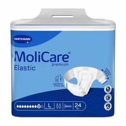 MOLICARE Slip elastico premium 9 gocce Gr.L, 24 pz