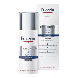 EUCERIN Anti-Age Hyaluron-Filler UREA Crema Notte, 50 ml