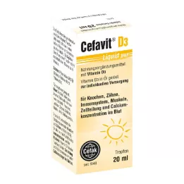 CEFAVIT D3 Gocce liquide pur per uso orale, 20 ml