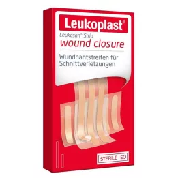 LEUKOPLAST Leukosan Strip sterile 6x38 mm/6x75 mm, 9 pz