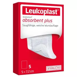 LEUKOPLAST Leukomed medicazione sterile 5x7,2 cm, 5 pz