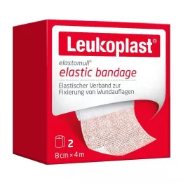 LEUKOPLAST Elastomull Fixierb.elast.8 cmx4 m, 2 pz