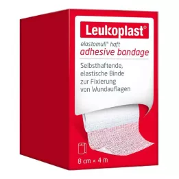LEUKOPLAST Manico in gomma Fixierb.elast.8 cmx4 m, 1 pz