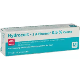 HYDROCORT-1A Pharma 0,5% Crema, 20 g