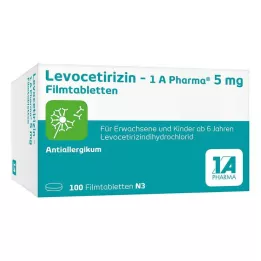 LEVOCETIRIZIN-1A Pharma 5 mg compresse rivestite con film, 100 pz