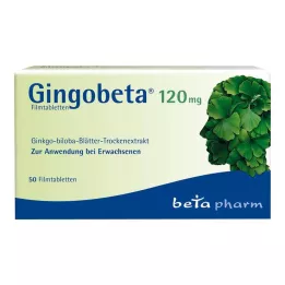 GINGOBETA Compresse rivestite con film da 120 mg, 50 pz